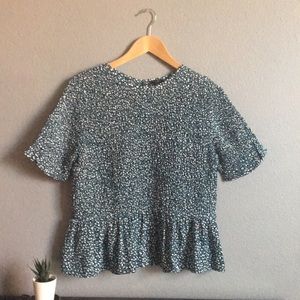 Ann Taylor Peplum Top